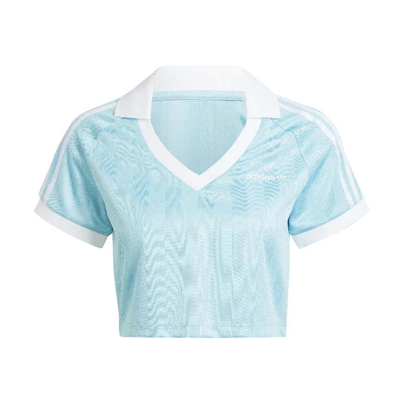 Football Crop Top (IR9779) Knit Fabric Woven Fabric Fleece Fabric