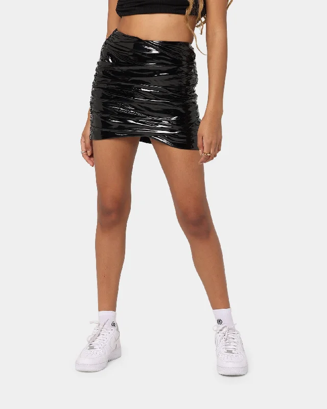XXIII Women's Shona Skirt Black tiered skirt playful