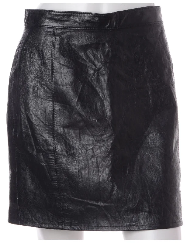 Label Roxy Mini Leather Skirt corduroy skirt durable