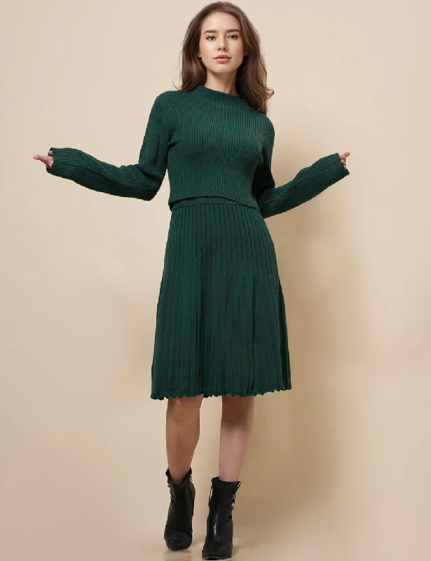 Ladies Sweater Midi Plated Midi Skirt Set SKST41111 Satin Fabric Silk Fabric Chiffon Fabric Ladies Sweater Midi Plated Midi Skirt Set SKST41111 Satin Fabric Silk Fabric Chiffon Fabric
