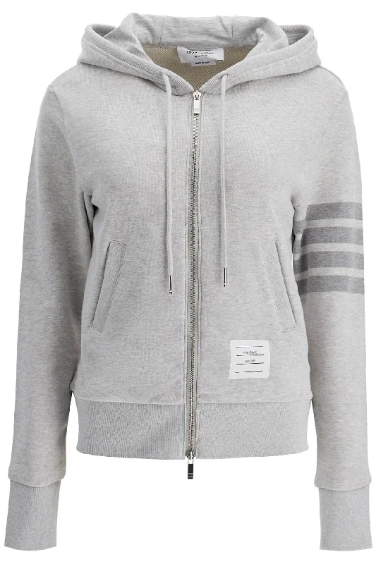 4-bar hoodie with zipper and FJT174A 06910 LT GREY Hoodie with Hem Embroidery Detailed Premium 4-bar hoodie with zipper and FJT174A 06910 LT GREY Hoodie with Hem Embroidery Detailed Premium