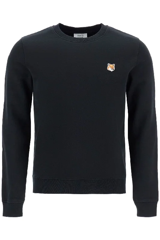 fox head regular fit sweatshirt LW00302KM0001 BLACK Hoodie with Ribbed Neckline Snug Warm fox head regular fit sweatshirt LW00302KM0001 BLACK Hoodie with Ribbed Neckline Snug Warm