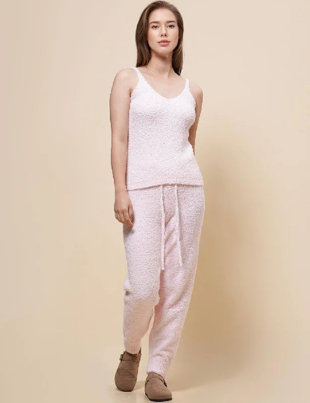 Ladies Sweater Vest and Pants 2PCS Lounge Wear SKST4931 Solid Color Striped Floral Print Ladies Sweater Vest and Pants 2PCS Lounge Wear SKST4931 Solid Color Striped Floral Print