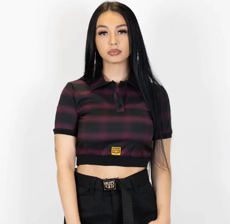 Black/Burgundy