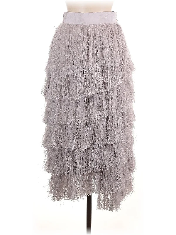 Formal Skirt chiffon skirt airy
