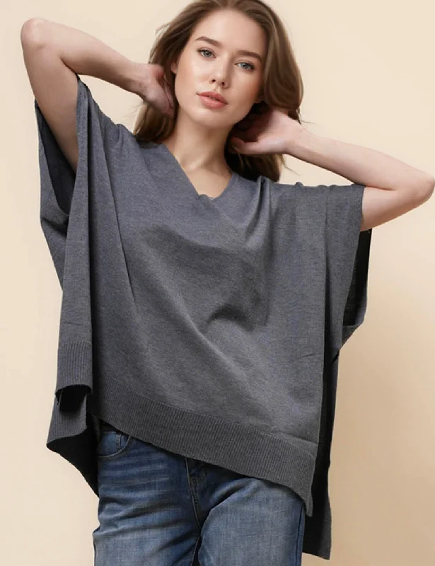 Ladies Solid Color V-Neck Pullover Sweater SKT41022 Wool Sweater Cotton Sweater Cashmere Sweater Ladies Solid Color V-Neck Pullover Sweater SKT41022 Wool Sweater Cotton Sweater Cashmere Sweater