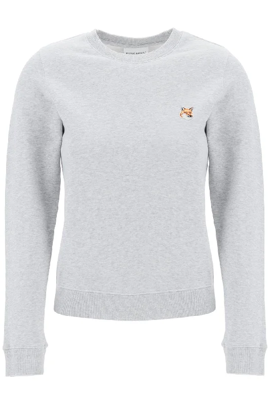 fox head regular fit sweatshirt LW00302KM0001 LIGHT GREY MELANGE Hoodie with V-Neck Classic Versatile fox head regular fit sweatshirt LW00302KM0001 LIGHT GREY MELANGE Hoodie with V-Neck Classic Versatile