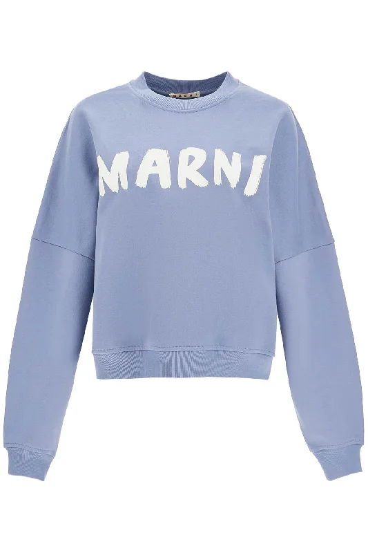 crewneck sweatshirt with logo FLJE0185P2 USCU88 SHADOW Hoodie with Batwing Sleeves Loose Dramatic crewneck sweatshirt with logo FLJE0185P2 USCU88 SHADOW Hoodie with Batwing Sleeves Loose Dramatic