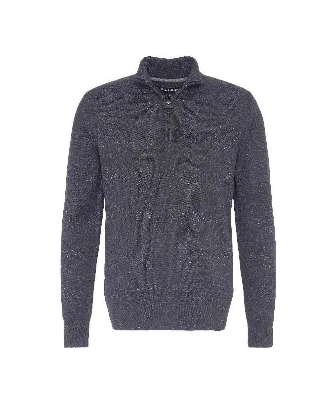 Essential Tisbury Half Zip Sweatshirt - Black Hoodie with Slit Hem Functional Movement Essential Tisbury Half Zip Sweatshirt - Black Hoodie with Slit Hem Functional Movement