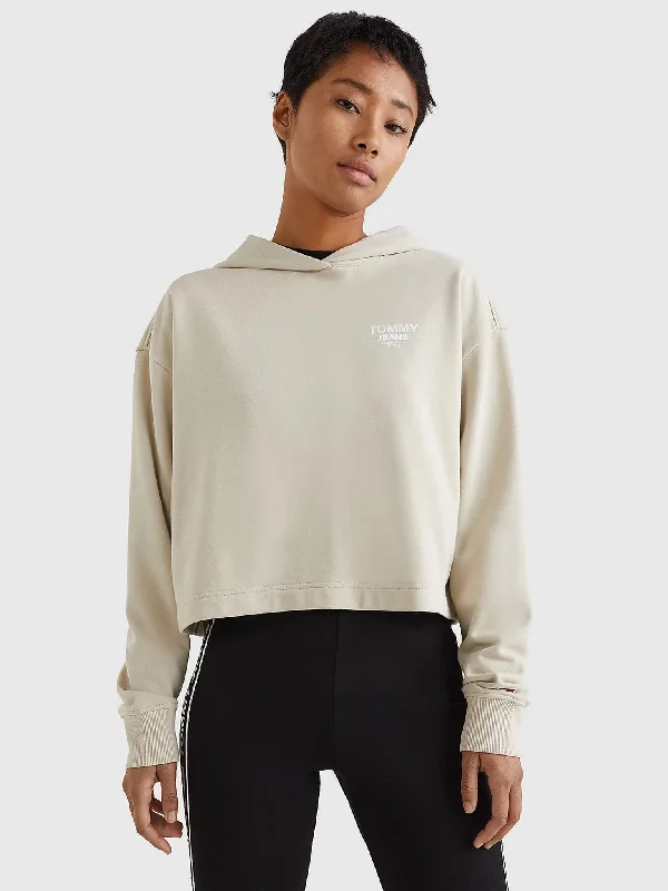 Γυναικεία μπλούζα TJW BXY CROP TAPING HOODIE DW0DW12719ACM | DW0DW12719ACM Hoodie with Distressed Vintage Worn Γυναικεία μπλούζα TJW BXY CROP TAPING HOODIE DW0DW12719ACM | DW0DW12719ACM Hoodie with Distressed Vintage Worn