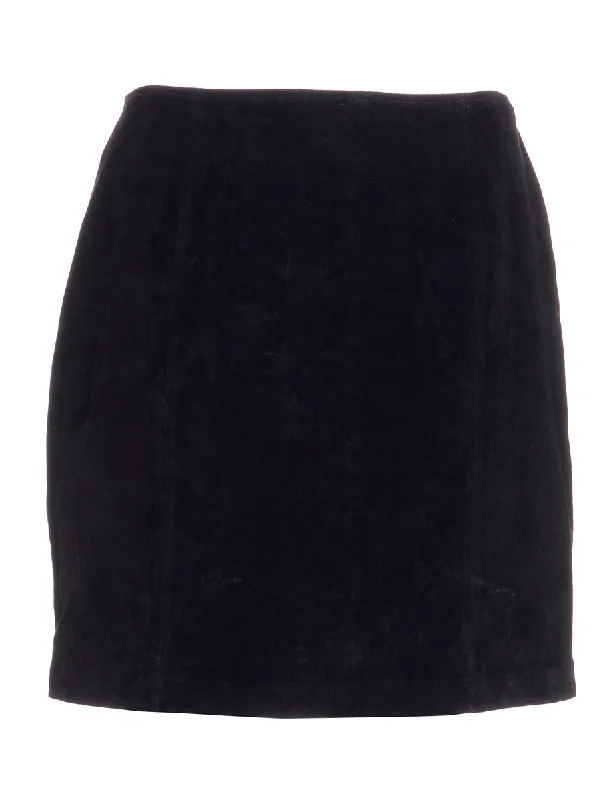 Label Robyn Suede Skirt leather skirt durable