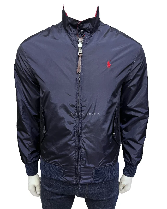 RL Reversible Windbreaker Navy/Red Jacket Elasticated Jacket Padded Jacket Insulated Jacket RL Reversible Windbreaker Navy/Red Jacket Elasticated Jacket Padded Jacket Insulated Jacket