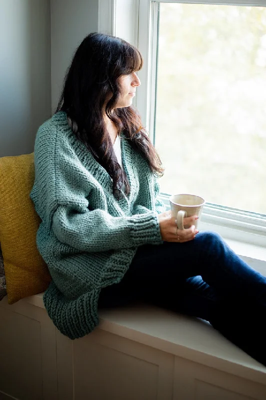 Back to Basics - Knit Cardigan (Knit) Cardigan Knitwear Sweater