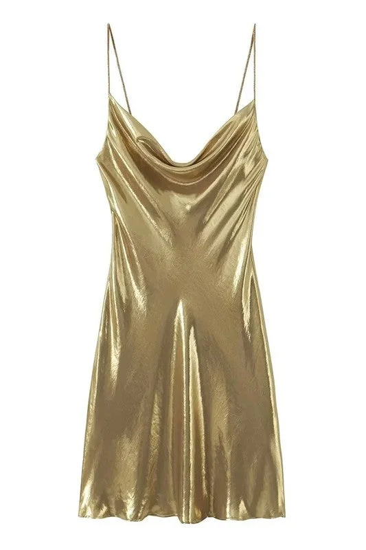 WOMEN'S METAL DRESS