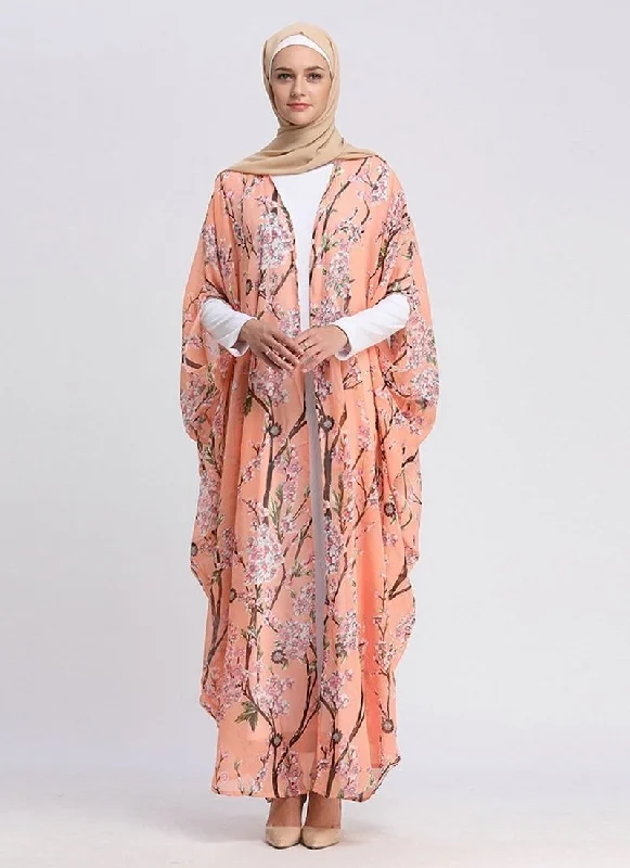 Blossom Chiffon Cardigans Houndstooth Herringbone Solid