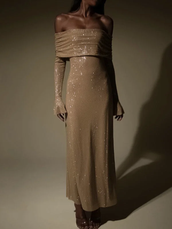 Sequined Sheath Dress