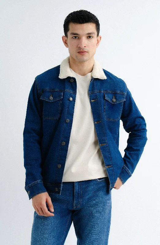 DENIM JACKET V-Neck Jacket Boat Neck Jacket Square Neck Jacket