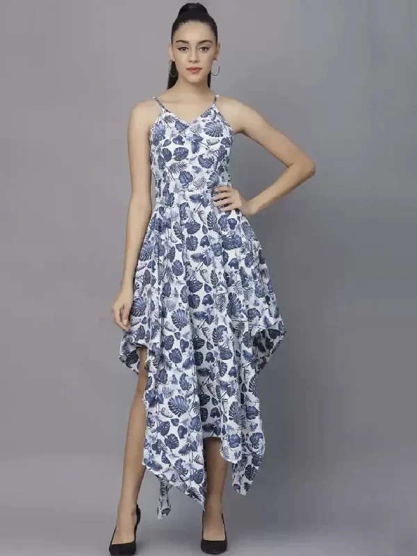 TANDUL  Women High Low Multicolor Dress