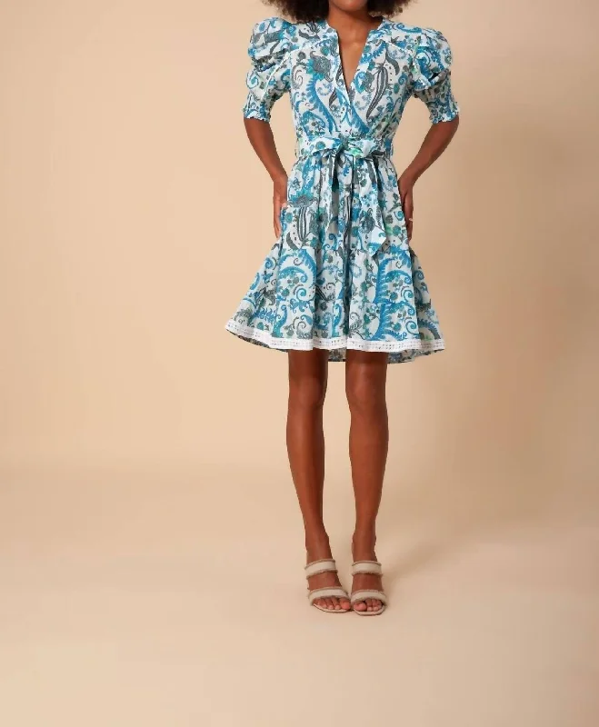 Roxie Dress In Blue