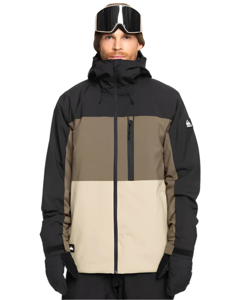 Quiksilver Sycamore Insulated Jacket 2025 Welt Pockets Slit Pockets Flap Pockets