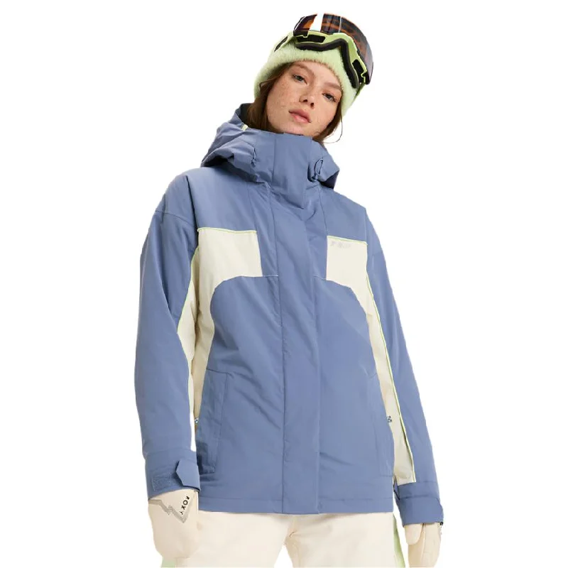 Roxy Women's Ritualized Insulated Jacket 2025 Anorak Shell Jacket Lightweight Jacket Roxy Women's Ritualized Insulated Jacket 2025 Anorak Shell Jacket Lightweight Jacket