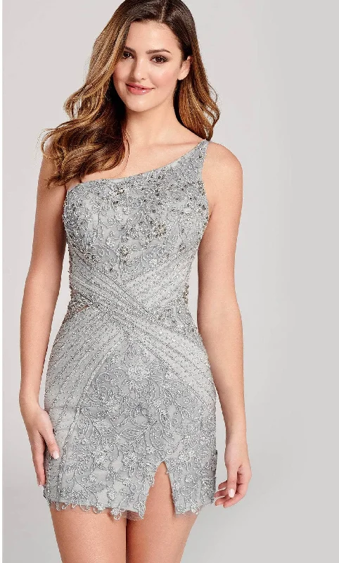 Ellie Wilde EW22013S - One Sleeve Dress