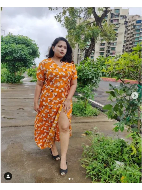 TANDUL INSTA  Women Maxi Multicolor Dress