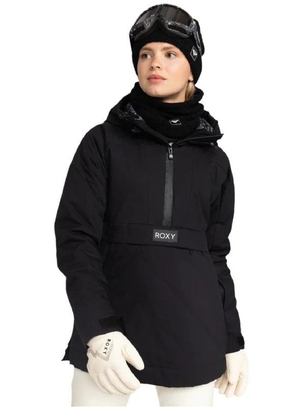 Roxy Radiant Lines Overhead Jacket 2025 Fitted Jacket Loose Jacket Oversized Jacket