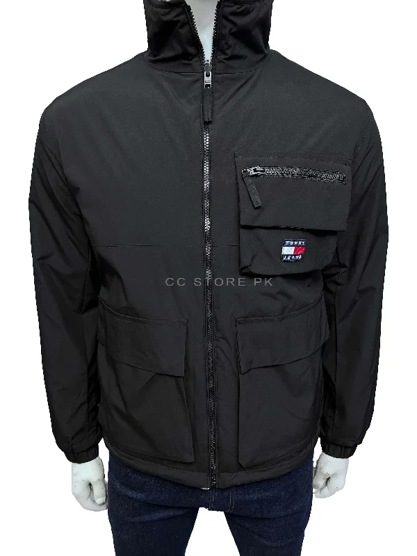 TH Reversible Fleece Jacket Insulated Jacket Fitted Jacket Loose Jacket