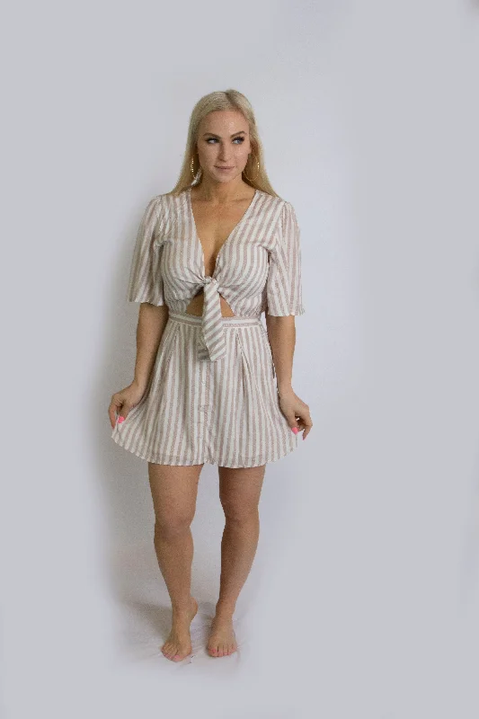 Nude To Me Dress