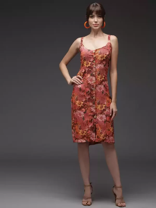 TANDUL  Women Fit and Flare Multicolor Dress