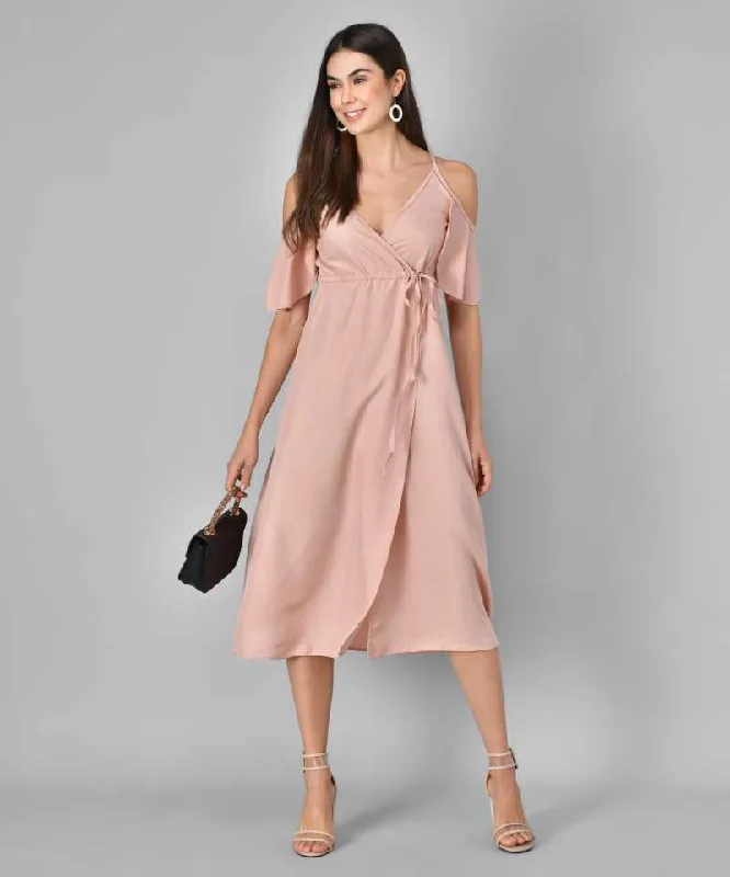 TANDUL  Women Maxi Pink Dress