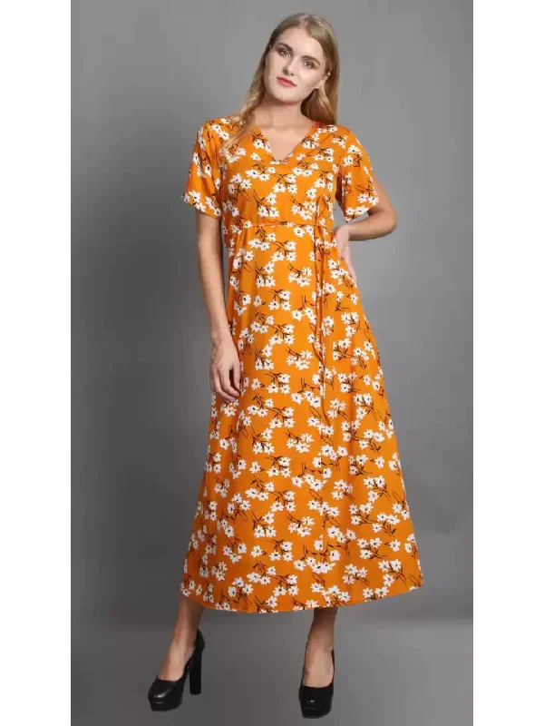 TANDUL  Women Maxi Multicolor Dress