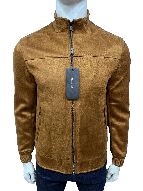 MD Suede Camel Slim Fit Jacket Rayon Jacket Velvet Jacket Corduroy Jacket