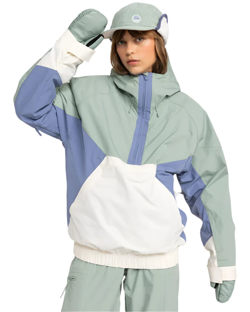 Roxy Women's Chloe Kim Anorak Jacket 2025 One-Shoulder Jacket Off-the-Shoulder Jacket Asymmetrical Jacket Roxy Women's Chloe Kim Anorak Jacket 2025 One-Shoulder Jacket Off-the-Shoulder Jacket Asymmetrical Jacket