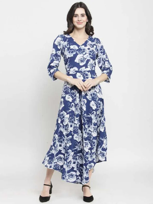 TANDUL  Women Fit and Flare Multicolor Dress