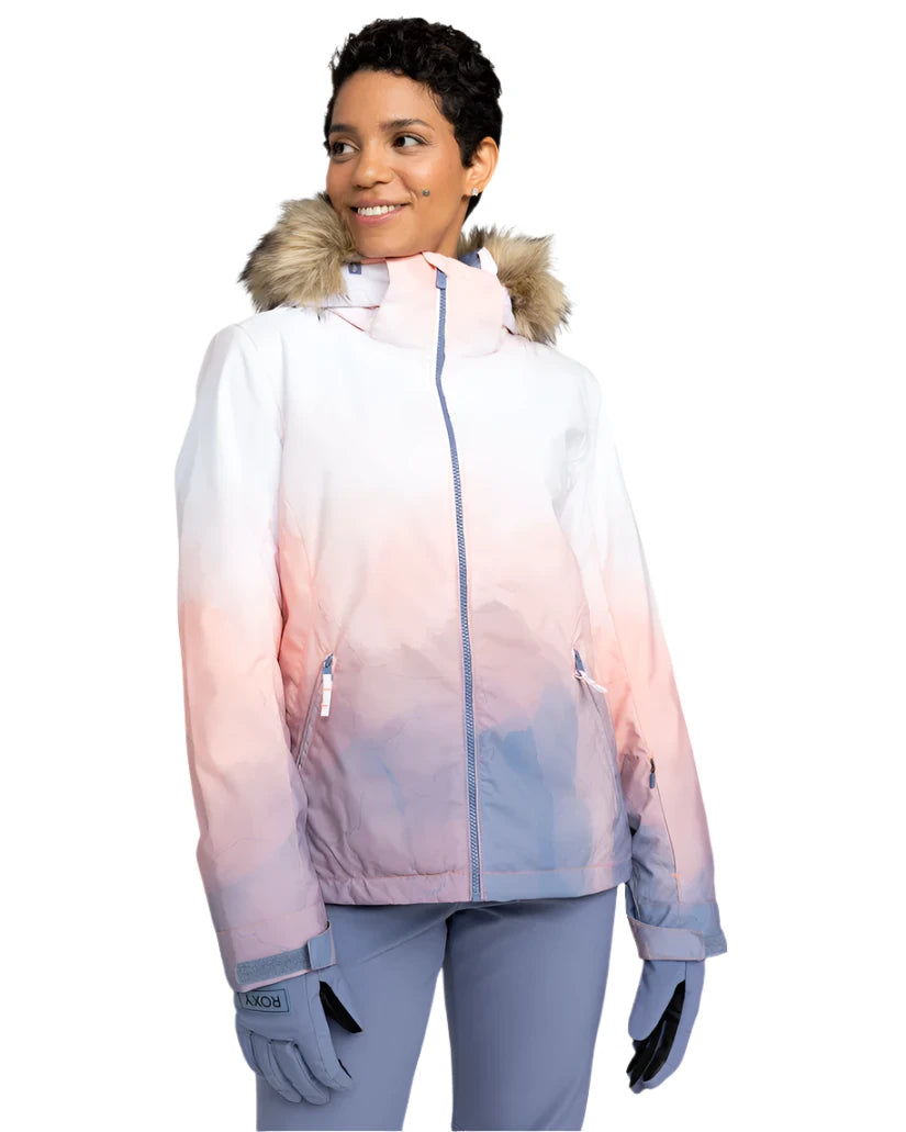 Roxy Women's Jet Ski Insulated Jacket 2025 Tailored Jacket Straight Jacket A-Line Jacket