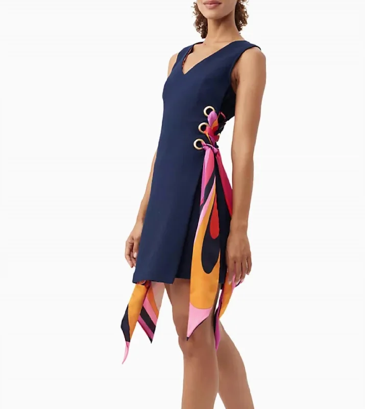 Viva Dress In Navy