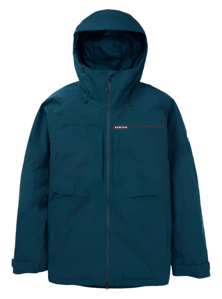 Burton Frostner 2L Jacket 2025 Hoodie Zip-Up Jacket Button-Up Jacket