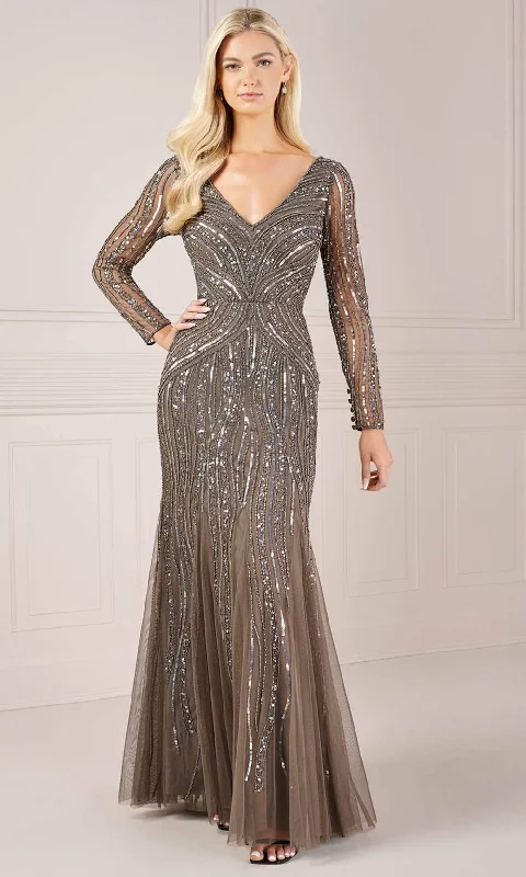 Adrianna Papell Platinum 40445 - Trumpet Dress