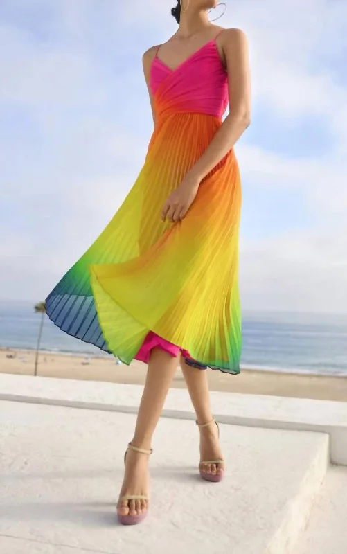 Natalie Dress In Multi