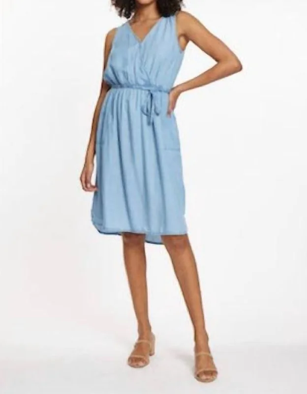 Tencel Dress In Blue