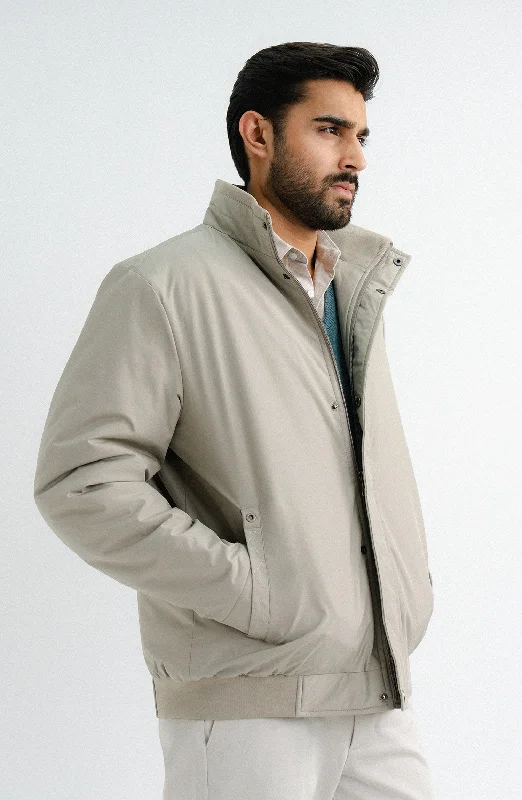 Polyester Full Sleeves Jacket Fleece Fabric Down Fabric Feather Fabric