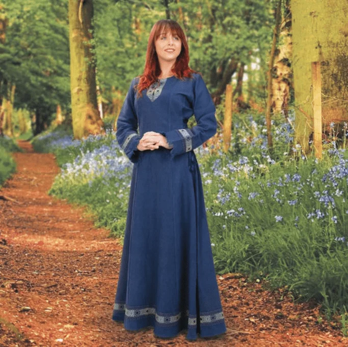 Viking Ceremonial Long Dress