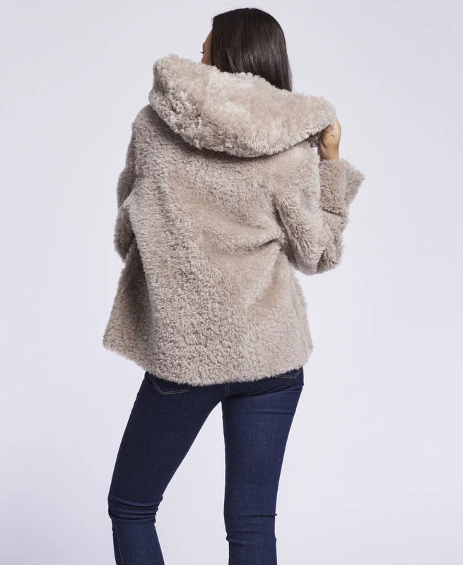 399HD Reversible shearling jacket Mesh Jacket Canvas Jacket Denim Jacket