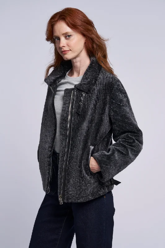 371 Genuine shearling jacket Faux Fur Jacket Real Fur Jacket Shearling Jacket