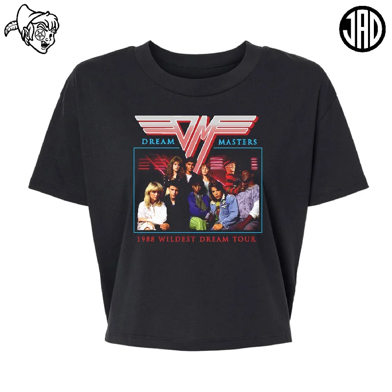 1988 Wildest Dream Tour - Alternative Women's Crop Tee Modern Contemporary Chic