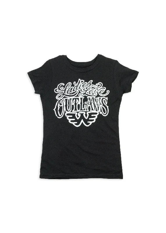 Ladies Love Outlaws Waylon Jennings Women's Tee Jersey Fabric Tulle Fabric Batik Fabric Ladies Love Outlaws Waylon Jennings Women's Tee Jersey Fabric Tulle Fabric Batik Fabric
