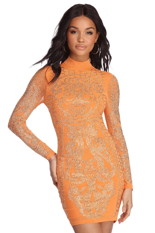 Imani Get Your Attention Mini Dress Tunics Short Trendy
