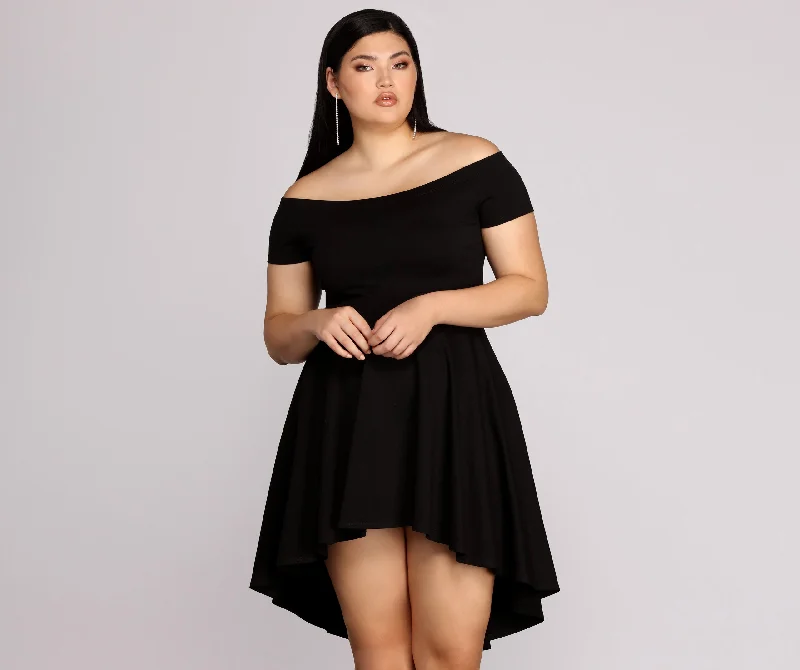 Plus All The Rage Skater Dress Tunics Handmade artisanal